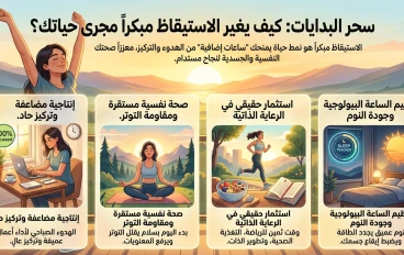 سحر البدايات: كيف يغير الاستيقاظ مبكراً مجرى حياتك؟