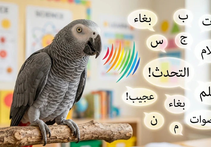 كيف يستطيع الببغاء التحدث مثل البشر؟ السر العلمي وراء موهبته المدهشة