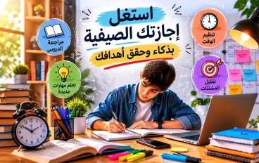 أفضل طرق استغلال الإجازة الصيفية للطلاب قبل الثانوية العامة