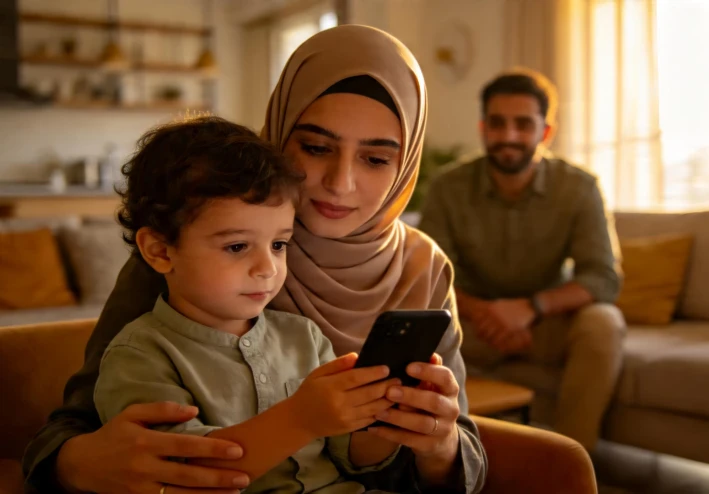 📱 هل كثرة الهاتف تغيّر شخصية الطفل؟ وما الذي قد لا ننتبه إليه؟