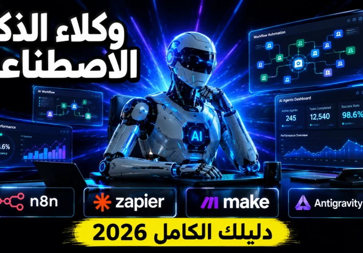 الموظفون الرقميون قادمون: كيف تبني منظومة وكلاء ذكاء اصطناعي تدير أعمالك في 2026 ؟