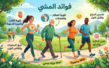 المشي يوميًا: السر البسيط لصحة أفضل وحياة أطول