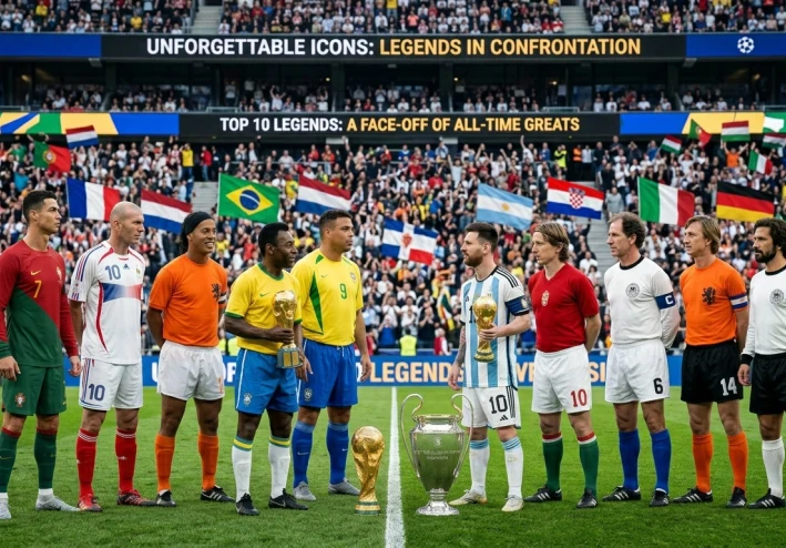 تعرف على افضل  100  لاعب عبر التاريخ بالترتيب وفقاً  (للذكاء الإصطناعى)