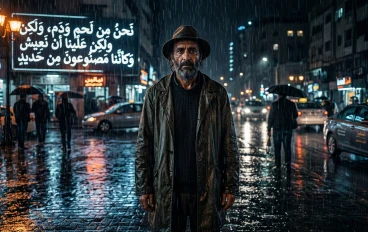نحنُ مِن لحمٍ ودم، ولكِن علينا أن نعيشَ وكأنَّنا مصنوعونَ من حديد