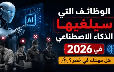 الوظائف التي سيلغيها الذكاء الاصطناعي في 2026 — هل مهنتك في خطر؟