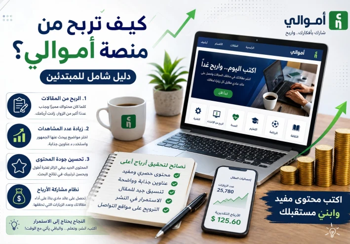 الربح من منصة أموالي خطوة بخطوة للمبتدئين في 2026