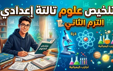 تلخيص منهج العلوم للصف الثالث الإعدادي الترم الثاني: مراجعة شاملة لتحقيق التفوق