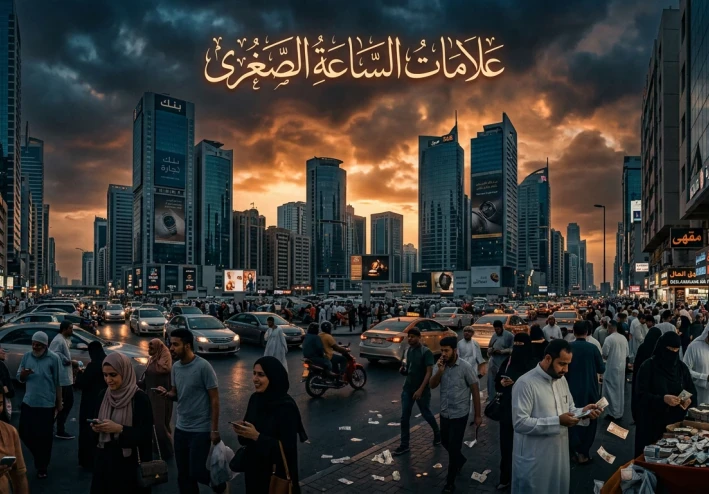 🌟 الجزء الأول: يوم القيامة – علامات الساعة الصغرى وبداية اقتراب النهاية