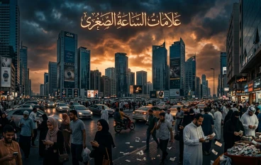 🌟 الجزء الأول: يوم القيامة – علامات الساعة الصغرى وبداية اقتراب النهاية