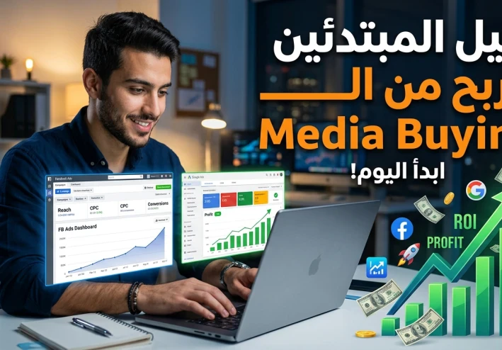 دليل المبتدئين لربح المال من الـ Media Buying خطوة بخطوة: من الصفر إلى أول عميل