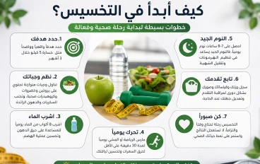 كيف أبدأ رحلة التخسيس بطريقة صحيحة