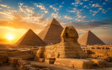 أهرامات الجيزة – عبقرية خالدة تروي أسرار أعظم حضارة في التاريخ