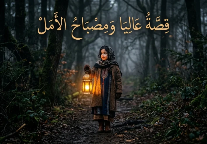 قصة عاليا ومصباح الأمل