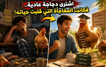 اشترى دجاجة عادية.. فكانت المفاجأة التي قلبت حياته! 😱