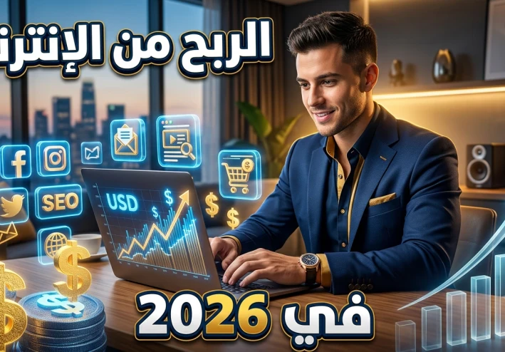 الربح من الإنترنت: كيف تحول وقتك ومهاراتك إلى مصدر دخل حقيقي ومستدام؟