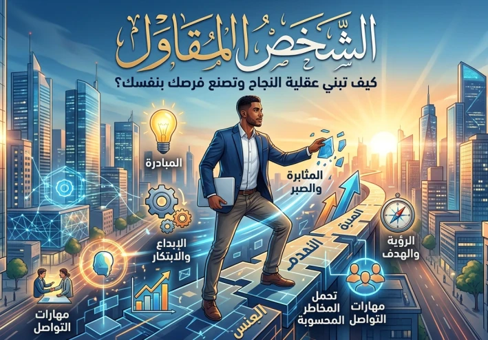الشخص المقاول: كيف تبني عقلية النجاح وتصنع فرصك بنفسك؟