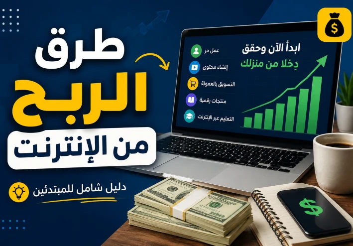 أفضل طرق  الربح من الإنترنت نت