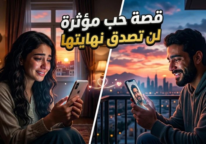 قصة حب بدأت برسالة وانتهت بوعدٍ لا ينكسر