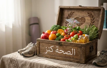 صحتك كنزك  دليلك المبسط للعيش بصحة رائعة