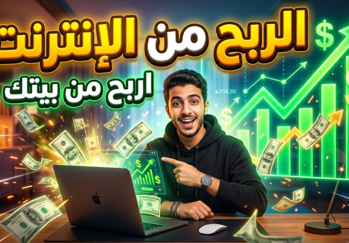 الربح من الإنترنت: دليلك الشامل لتحقيق دخل حقيقي من المنزل