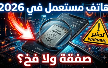 هل شراء هاتف مستعمل في 2026 فكرة ذكية أم مخاطرة؟