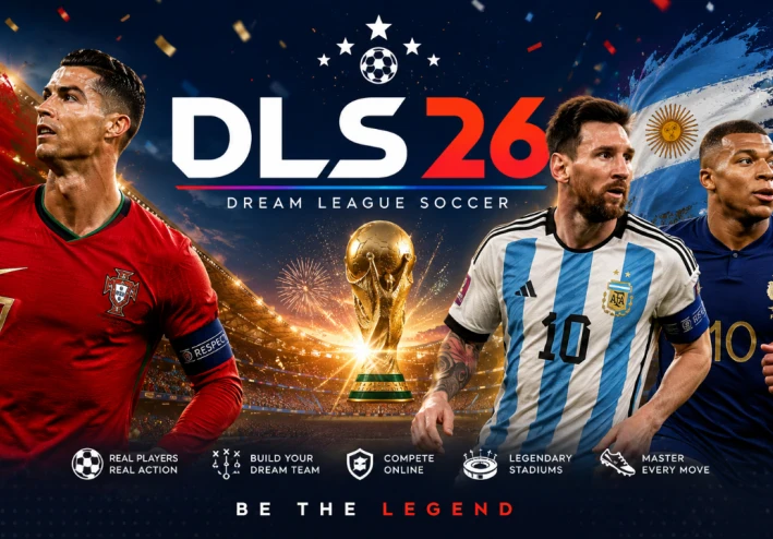 تحميل لعبة DLS 19 مود DLS 26 (كاس العالم) للاندوريد بدون انترنت بحجم 400 ميجا فقط
