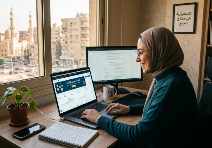 دليل العمل وبناء الدخل عبر الإنترنت: من الهواية إلى الاحتراف