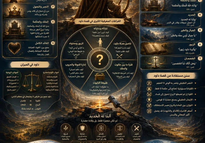 هل يمكن ملء الفراغ المعرفي في قصة داود؟