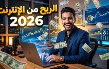 العنوان: كيف تحقق الربح من الإنترنت في 2026: أفضل الطرق المجربة لبناء دخل حقيقي 