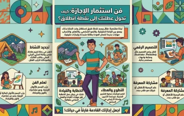 فن استثمار الإجازة: كيف تحول عطلتك من محطة توقف إلى منصة انطلاق