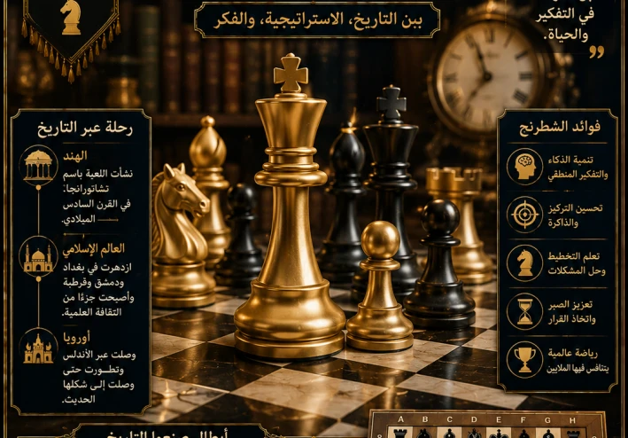 الشطرنج: لعبة الملوك ومعركة العقول