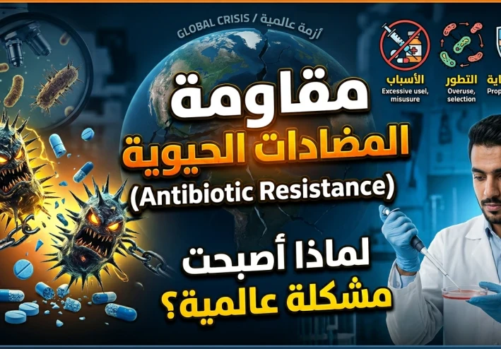مقاومة المضادات الحيوية: تحدٍ عالمي يهدد صحة الإنسان