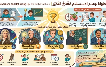 المحاولة طريق النجاح: لماذا لا يجب أن نستسلم مهما كانت الصعوبات؟