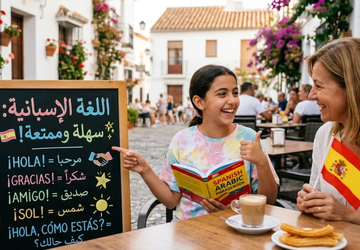 تعلم اللغة الاسبانية وبسهولة