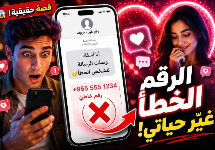 أرسل رسالة إلى الرقم الخطأ.. وبعد عام واحد حدث ما لم يتوقعه أحد!"