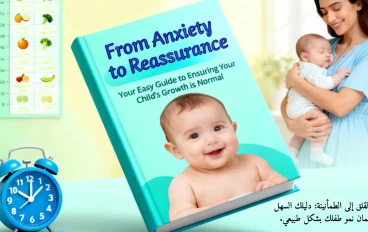 من القلق إلى الاطمئنانك  دليلك السهل للتأكد من أن نمو طفلك طبيعي