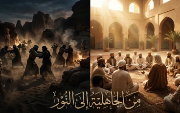  أخلاق صحابة رسول الله بين الجاهلية والإسلام: رحلة التحول الأخلاقي الذي غيّر العالم