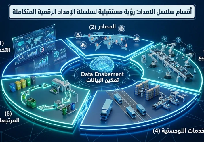 سلاسل الإمداد الذكية: استراتيجيات تقسيم سلسلة التوريد لتحقيق الريادة التشغيلية