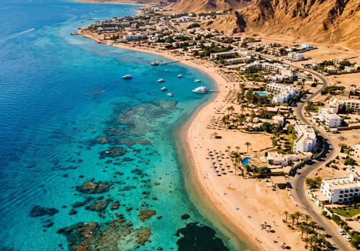 مدينة دهب.. جوهرة البحر الأحمر وأفضل وجهة سياحية في مصر