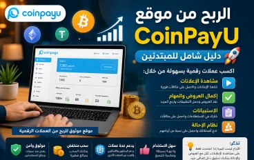 الربح من موقع CoinPayU: دليل شامل للمبتدئين لتحقيق دخل من العملات الرقمية 💰