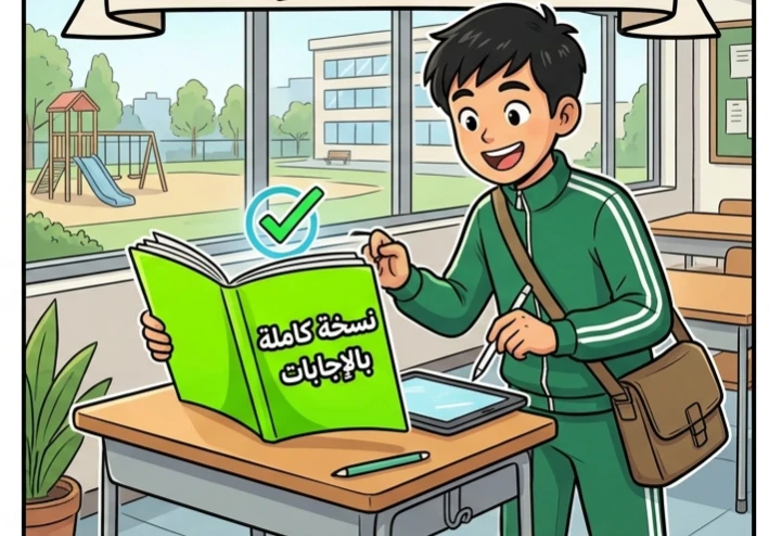 📕 تحميل مراجعة ليلة الامتحان في اللغة الإنجليزية بالإجابات من الجمهورية التعليمي للصف الثالث الثانوي 2026 PDF | أقوى مراجعة نهائية قبل الامتحان