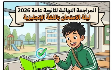 📕 تحميل مراجعة ليلة الامتحان في اللغة الإنجليزية بالإجابات من الجمهورية التعليمي للصف الثالث الثانوي 2026 PDF | أقوى مراجعة نهائية قبل الامتحان