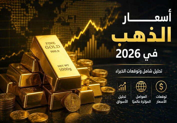 أسعار الذهب في 2026: هل يواصل المعدن الأصفر صعوده أم يشهد تراجعًا مفاجئًا؟