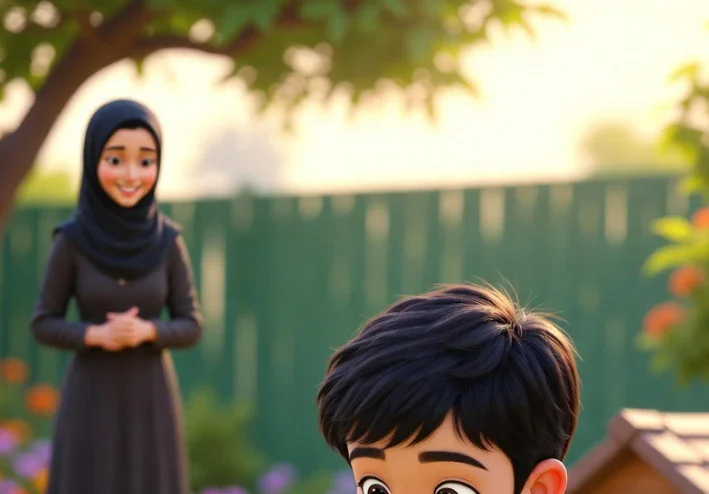 قصة قيس والكلاب اللطيفة .وكيف أقنع أمه بحب الكلاب.