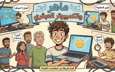 ماهر والكمبيوتر العبقري 