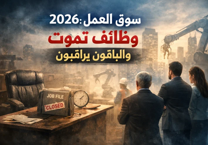 سوق العمل 2026: وظائف تموت والباقون يراقبون