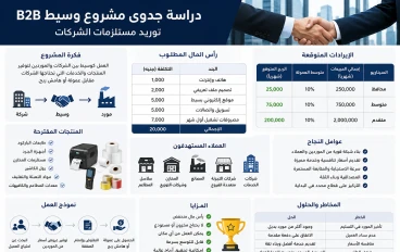 مشروع B2B: أرباح تصل إلى 800ألف جنيه شهريًا بدون مخزون