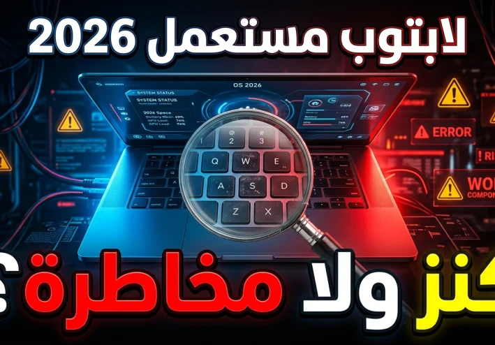 💻 هل شراء لابتوب مستعمل في مصر 2026 قرار ذكي أم مخاطرة؟