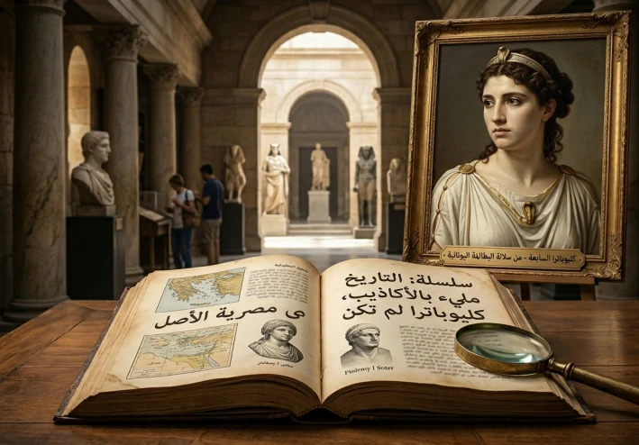 سلسلة: التاريخ مليء بالأكاذيب، كليوباترا لم تكن مصرية الأصل
