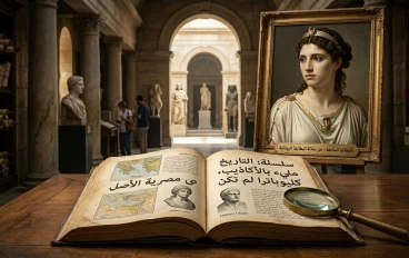 سلسلة: التاريخ مليء بالأكاذيب، كليوباترا لم تكن مصرية الأصل